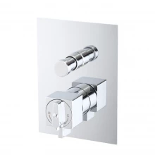 Смеситель Migliore Kvant 25405 термостатический, скрытого монтажа, для ванны и душа, хром