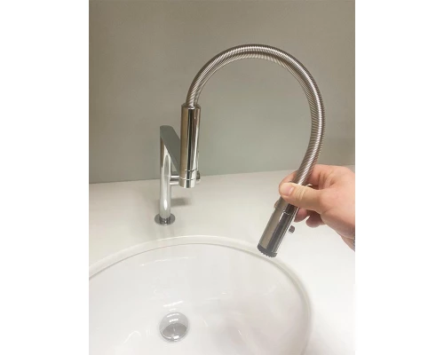 Смеситель для кухни Nobili Move, с выдвижным изливом, цвет хром, MV92300/50CR