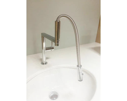 Смеситель для кухни Nobili Move, с выдвижным изливом, цвет хром, MV92300/50CR