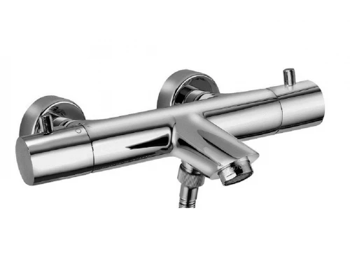 Смеситель Paffoni Light LIQ022CR для ванны термостатический, без душевого гарнитура, цвет хром