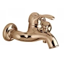 Смеситель Paffoni Flavia FA022BR для ванны, без душевого гарнитура, цвет бронза