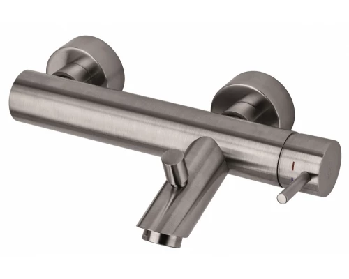 Смеситель Paffoni Light LIG022ST для ванны без душевого гарнитура, цвет сталь