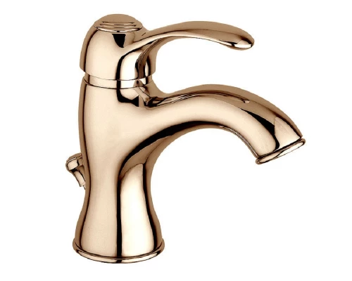 Смеситель Paffoni Flavia FA075BR для раковины, с донным клапаном, цвет бронза