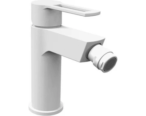 Смеситель Paffoni Ringo RIN131BO для биде, белый матовый