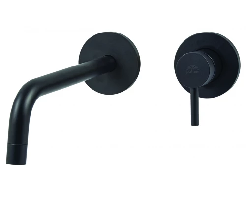 Смеситель Paffoni Light LIG006NO70 для раковины встраиваемый, черный матовый