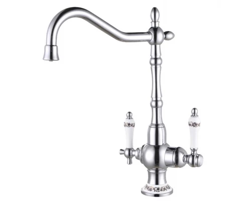 Смеситель Zorg Clean Water ZR 336 YF-50 SATIN для кухни под фильтр, сатин