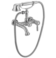 Смеситель Zorg Antic A 200W-SL для ванны и душа, серебро