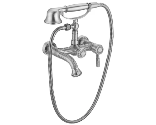 Смеситель Zorg Antic A 200W-SL для ванны и душа, серебро