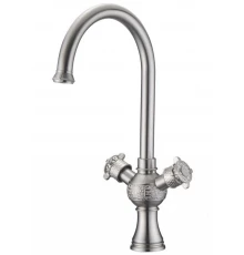 Смеситель Zorg Antic A 2004K-SL для кухни, цвет серебро