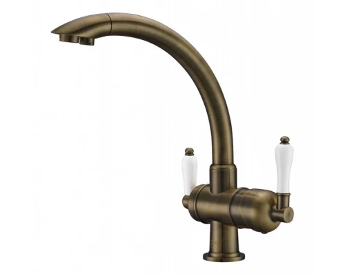 Смеситель Zorg Clean Water ZR 327 YF для кухни под фильтр, цвет хром