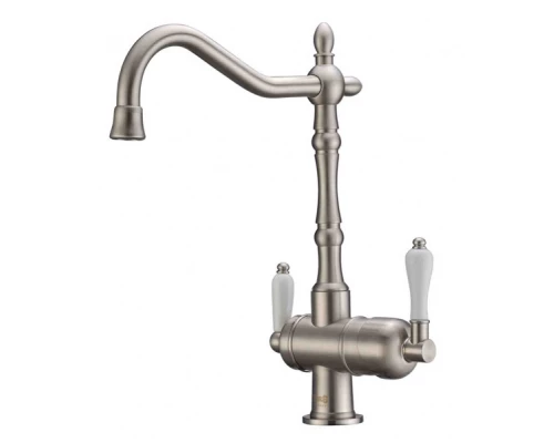 Смеситель Zorg Clean Water ZR 326 YF SATIN для кухни под фильтр, цвет сатин