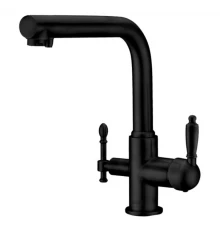 Смеситель Zorg Clean Water ZR 313 YF-33 Black для кухни под фильтр, черный матовый