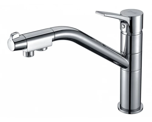 Смеситель Zorg Clean Water ZR 401 KF для кухни под фильтр, цвет хром