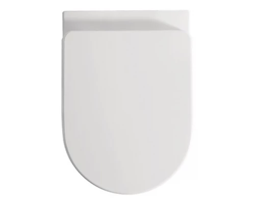Подвесной безободковый унитаз Kerasan Flow 54 см, белый, 311101