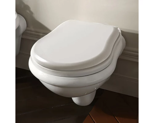 Подвесной унитаз Kerasan Retro 52 см, белый, 101501