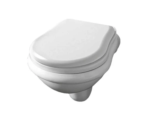 Подвесной унитаз Kerasan Retro 52 см, белый, 101501