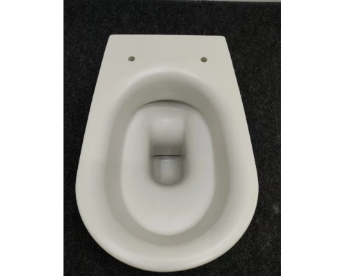 Подвесной безободковый унитаз Kerasan Nolita, светло-серый, 531459