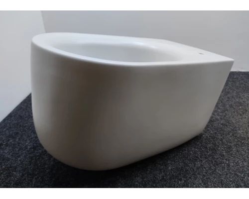 Подвесной безободковый унитаз Kerasan Nolita, светло-серый, 531459