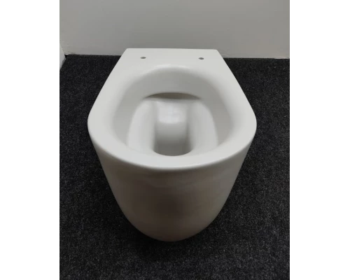 Подвесной безободковый унитаз Kerasan Nolita, светло-серый, 531459