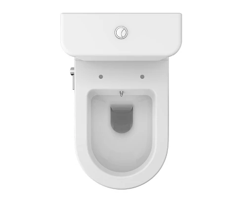 Пристенный унитаз Vitra Zentrum, с функцией биде, крышка микролифт, белый, 9012B003-7226