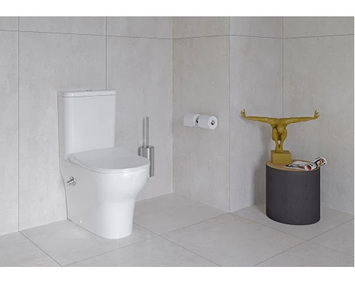 Пристенный унитаз Vitra Zentrum, с функцией биде, крышка микролифт, белый, 9012B003-7226