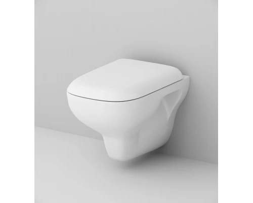 Подвесной унитаз Am.Pm Like C801700SC FlashClean, безободковый, с сиденьем микролифт (отсутствует упаковка)