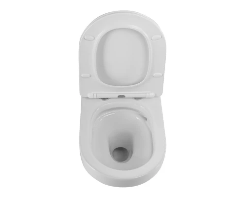 Инсталляция BelBagno с унитазом Cezares Duet CZR-2462-TH-TOR, сиденье микролифт, клавиша хром, комплект