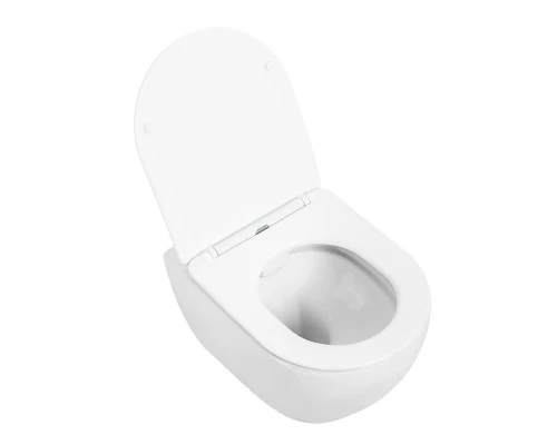 Инсталляция BelBagno с унитазом Cezares Stylus CZR-513-TH-R, сиденье микролифт, клавиша хром, комплект