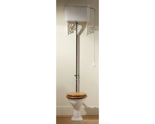 Напольный унитаз Devon&Devon Oxford IBWCOXF с высоким бачком IBCAOXF со смывным механизмом