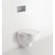 Подвесной безободковый унитаз  с сиденьем Soft-Close, Villeroy&Boch O.novo 5660HR01, альпийский белый