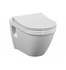 Подвесной безободковый унитаз Vitra S50, с функцией биде, белый, 7740B003-0850