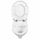 Безободковый подвесной унитаз Vitra S10 SpinFlush, VitrA Hygiene, 7855B003-0075