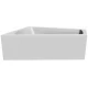 Ванна акриловая Vayer Trinity L/R 170 x 130 см (Гл000006819/Гл000006818)