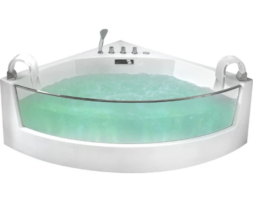 Акриловая ванна Gemy G9080 с аэромассажем, 150 х 150 см