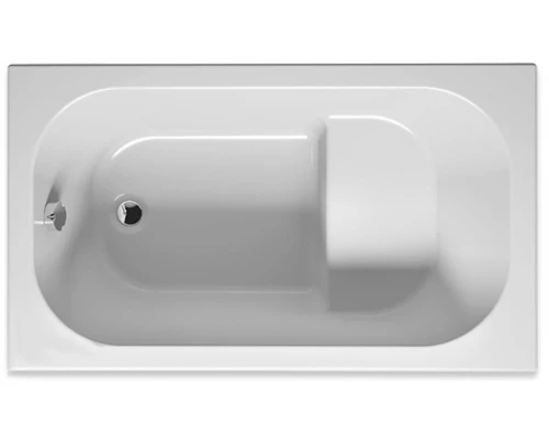 Сидячая акриловая ванна Riho Petit 120 x 70 см, цвет белый, B149001005