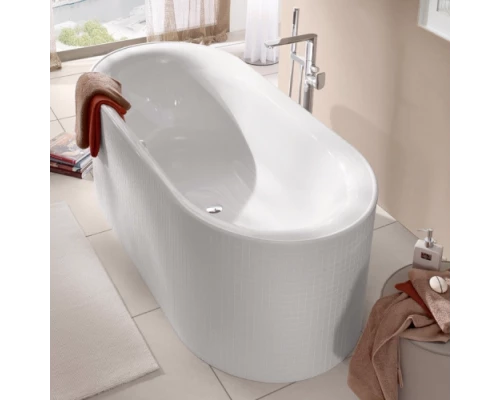Квариловая ванна Villeroy&Boch Cetus 175 x 75 см  UBQ175CEU7V-01 цвет белый (alpin)