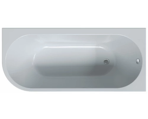 Ванна 1MarKa Alisa MG, 170 х 75 см, асимметричная, правая, 01али1775п