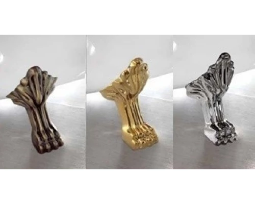 Ванна Kerasan Retro 170 х 77 см, искусственный камень, сифон, слив-перелив и ножки хром в комплекте, цвет белый, 105590