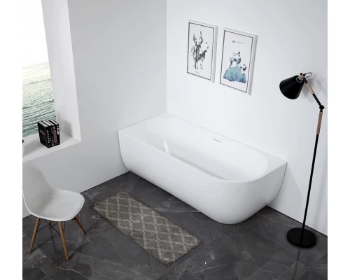 Ванна акриловая Abber 170 х 75 x 60 см, белая, AB9315 L/R