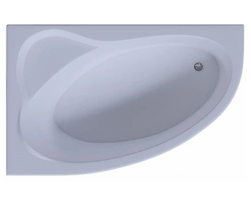Ванна акриловая Aquatek Eco-friendly Фиджи 170 x 110 см, вклеенный каркас, белая, левая/правая