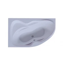 Ванна акриловая Aquatek Вега 170 x 105 см с фронтальным экраном, белая, левая/правая