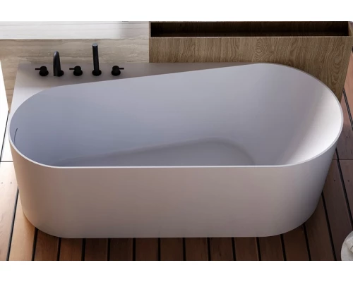 Ванна акриловая Abber 150 х 75 x 58 см, белая, AB9496-1.5 L/R