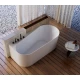 Ванна акриловая Abber 150 х 75 x 58 см, белая, AB9496-1.5 L/R
