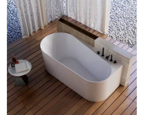 Ванна акриловая Abber 150 х 75 x 58 см, белая, AB9496-1.5 L/R