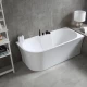 Ванна акриловая Abber 170 х 78 x 60 см, белая, AB9335-1.7 L/R