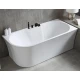 Ванна акриловая Abber 170 х 78 x 60 см, белая, AB9335-1.7 L/R