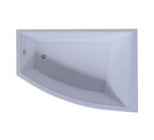 Акриловая ванна Aquatek Оракул 180 х 125 см, с фронтальным экраном и вклеенным каркасом, левая/правая