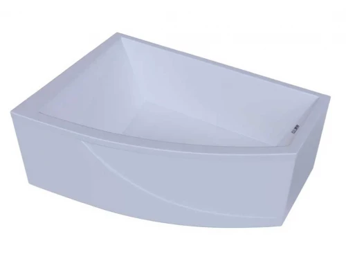 Акриловая ванна Aquatek Оракул 180 х 125 см, с фронтальным экраном и вклеенным каркасом, левая/правая