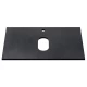 Столешница под раковину для ванной накладная Uperwood Tanos HPL (70 см, пластик, черная)