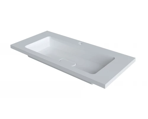 Раковина для ванной полувстраиваемая Uperwood Modul (100 см, прямоугольная)